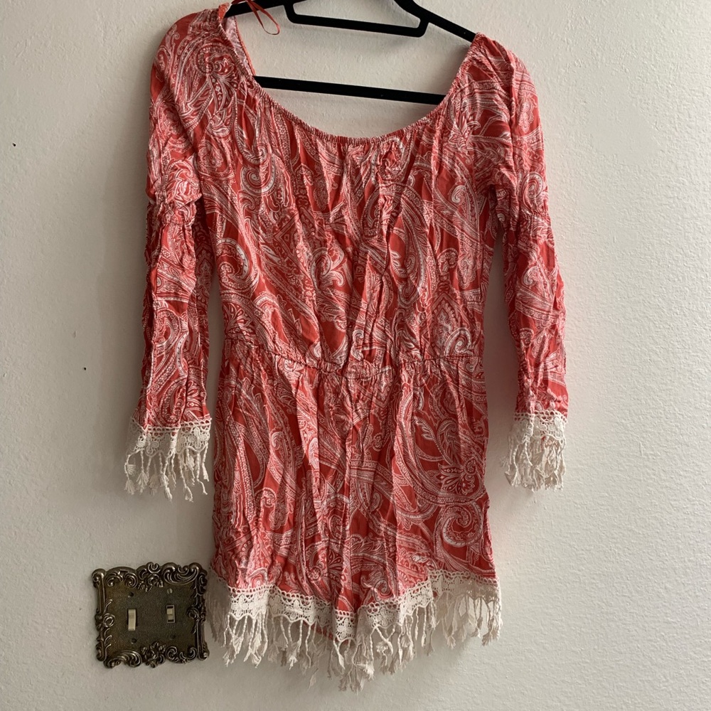 Long sleeve romper
